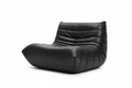 Fauteuil Togo 1 Place — Édition Cuir Noir